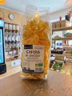 CHIPS DE LENTILLES NATUR AVENIR 110GR