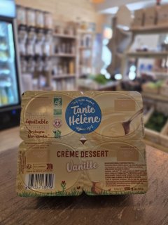 CREME DESSERT VANILLE TANTE HELENE 4X100GR