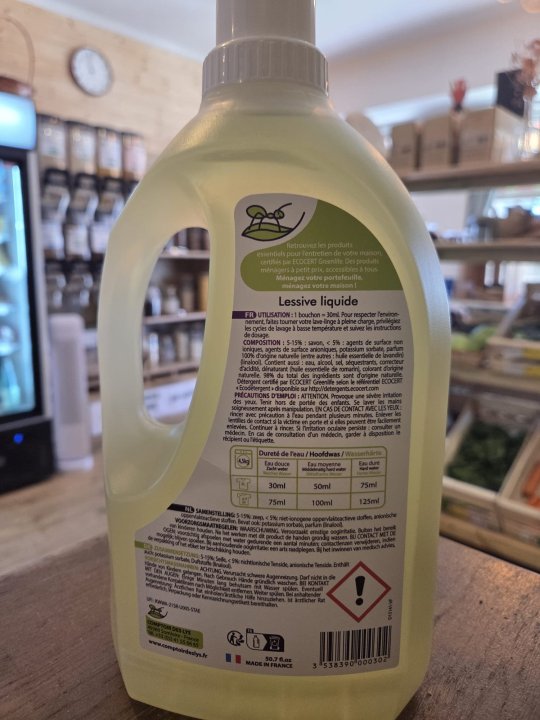 LESSIVE LIQUIDE FOURMI VERTE 1.5L