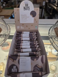 PALETS CHOCOLAT AU LAIT BEURRE CACAHUETE X2 17GR GO NUTS