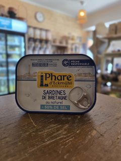 SARDINE BRETAGNE AU NATUREL PHARE D'ECKMUHL 115GR