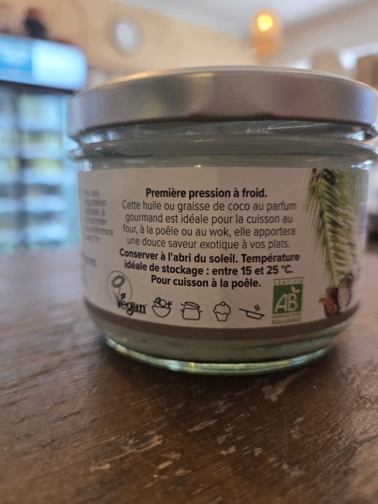 HUILE DE COCO VIERGE BIOPLANETE 200ML