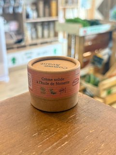 CREME VISAGE SOLIDE HUILE NOISETTE COMME AVANT 50GR