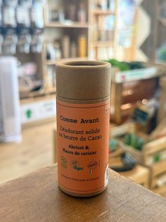 DEODORANT SOLIDE COMME AVANT ABRICOT ET FLEURS DE CERISIER 60GR