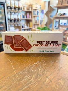 PETIT BEURRE CHOCOLAT LAIT  BIO POUR TOUS