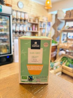THE VERT EARL GREY 20 INFUSETTES RTE DES COMPTOIRS