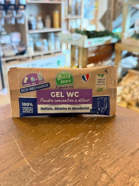 GEL WC À DILUER BULLE VERTE 35GRX9