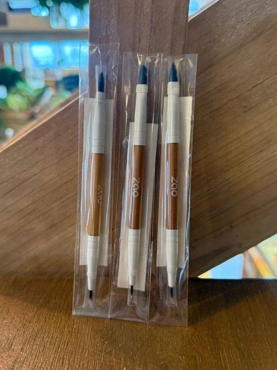 PINCEAU BAMBOU DUO EYELINER LEVRE ZAO