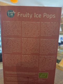 FRUITY ICE POPS TERRA SANA X10 40ML