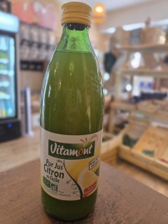 PUR JUS DE CITRON JAUNE VITAMONT 50CL