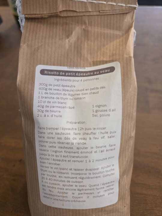 PETIT EPEAUTRE DECORTIQUE FERME DE NEPRI 500GR