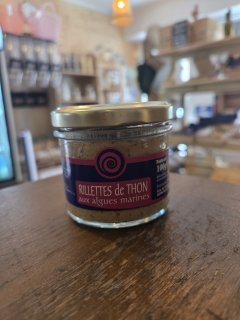 RILLETTES DE THON AUX ALGUES BRETAGNE OCEAN 100G 