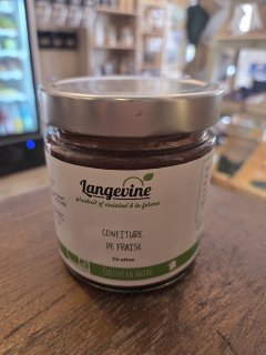 CONFITURE FRAISE LANGEVINE 430GR