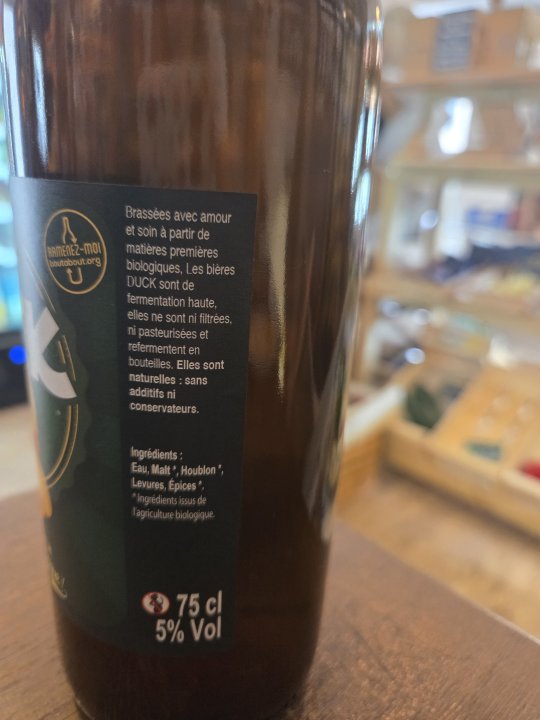 DUCK BLONDE 75CL PALE ALE