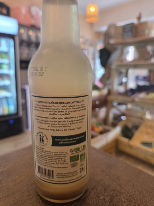 SCHORLE CITRON GINGEMBRE 33CL