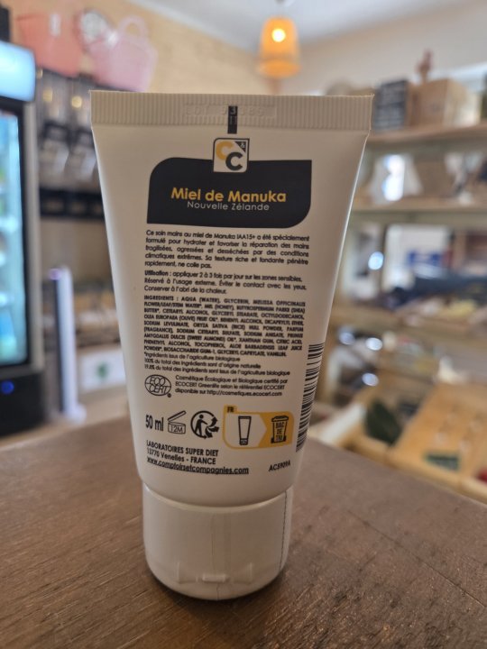 SOIN MAINS REPARATION MIEL MANUKA COMPTOIRS ET COMPAGNIES 50ML