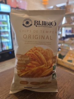 CHIPS TEMPEH ORIGINAL BIJIBIO 60GR