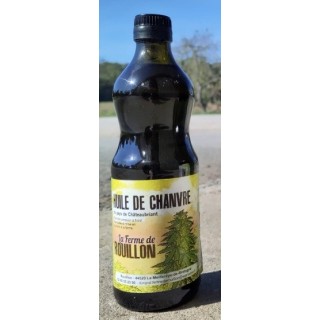 HUILE DE CHANVRE 0.5L FERME DU ROUILLON
