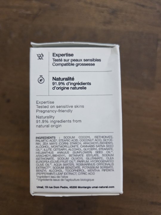 SHAMPOING REEQUILIBRANT DETOX UMAI