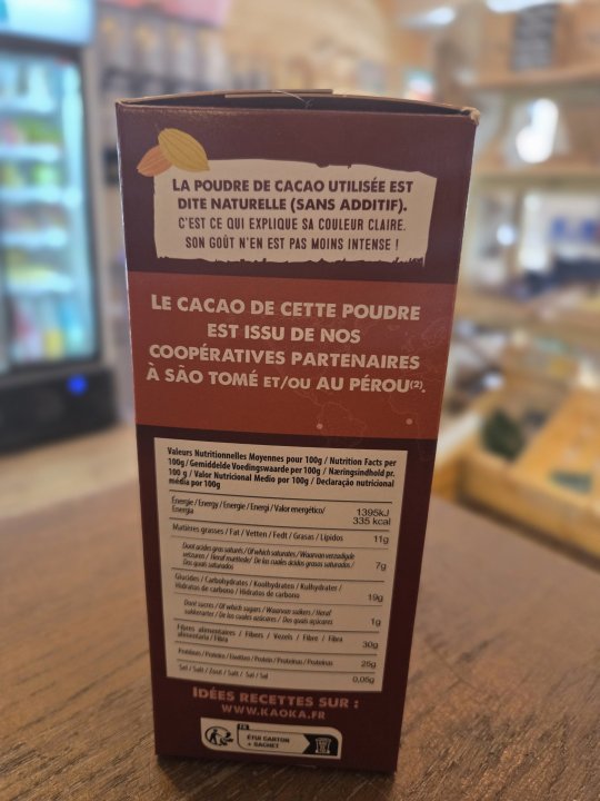 CACAO EN POUDRE KAOKA 250GR