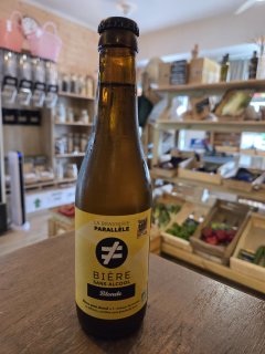 BIERE BLONDE SANS ALCOOL BRASSERIE PARALLELE 33CL