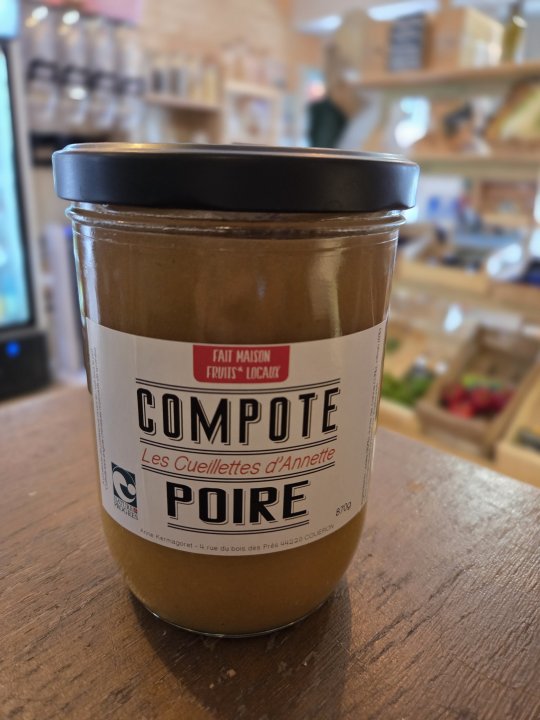 COMPOTE POIRE CUEILLETTE ANNETTE 870GR