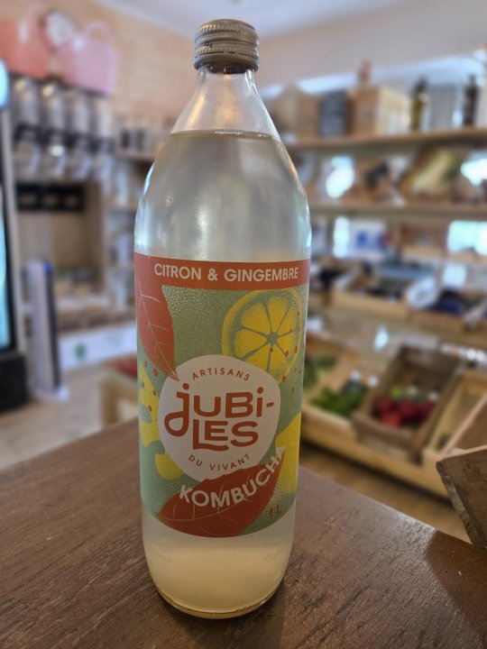 KOMBUCHA CITRON GINGEMBRE JUBILES 1L