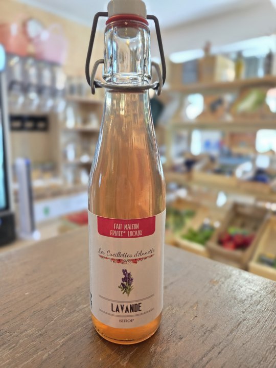 SIROP LAVANDE 25CL LES CUEILLETES D'ANNETTE