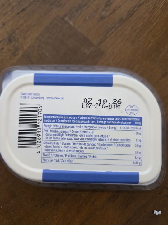 CALIFORNIA FROMAGE FRAIS OMA  150GR