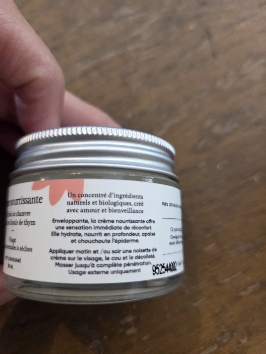 CREME NOURISSANTE VISAGE COZIE 30ML