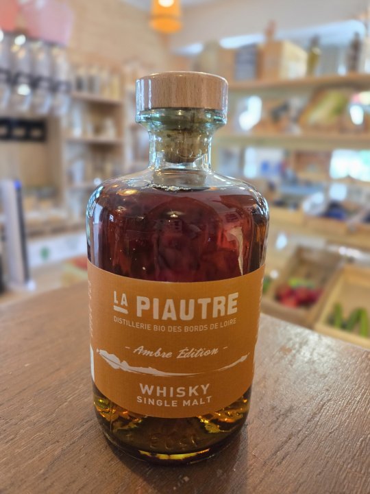 WHISKY AMBRE EDITION SINGLE MALT LA PIAUTRE