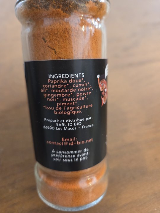 COLOMBO MELANGE EPICES IDBIO 40G