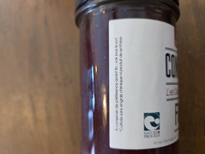 CONFITURE FRAISE LES CUEILLETTES D'ANNETTE 260GR