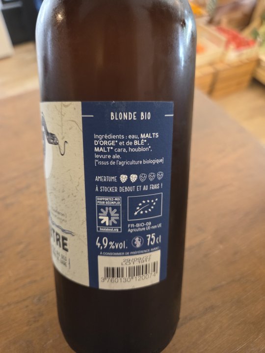 LA PIAUTRE BLONDE 75CL