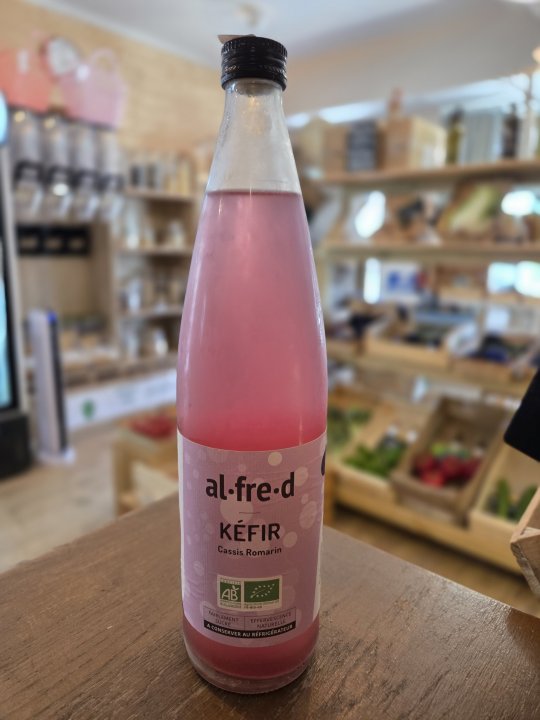 KEFIR AL FRE D CASSIS ROMARIN 75CL CONSIGNE 0,50€