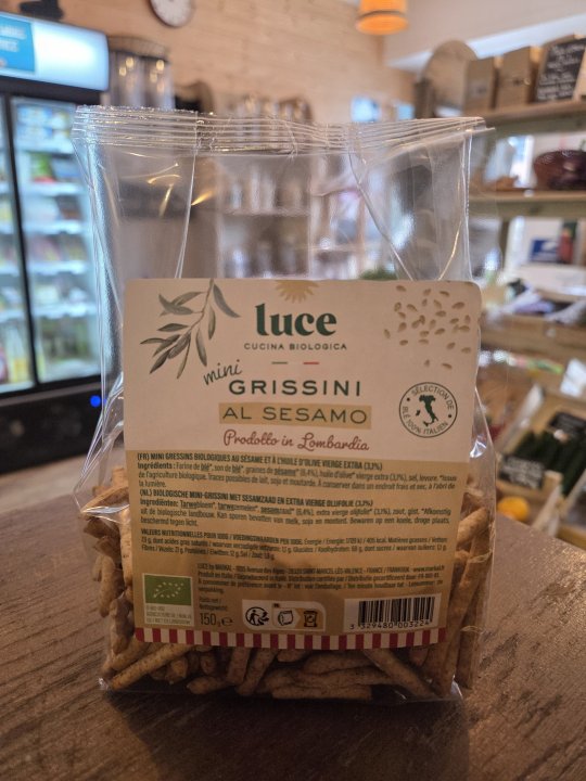 MINI GRESSIN AU SESAME 150GR LUCE