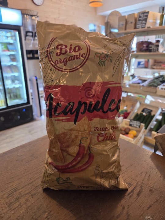 TORTILLA CHIPS CHILI 200GR ACAPULCO