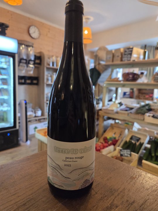 PEAU ROUGE 2023 CABF TERRE TO WINE