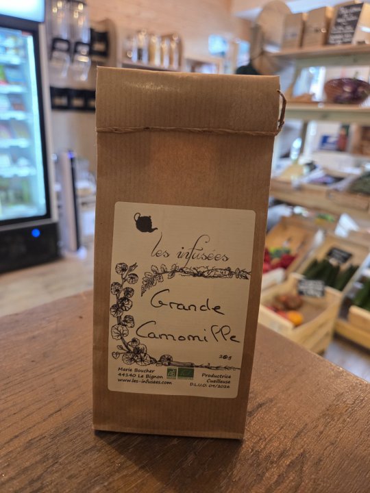 TISANES SIMPLE GRANDE CAMOMILLE LES INFUSEES 25GR