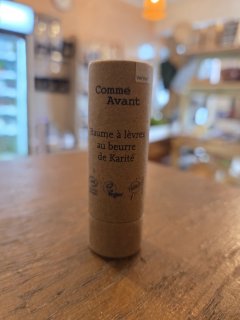 BAUME A LEVRE BEURRE DE KARITE COMME AVANT 13GR