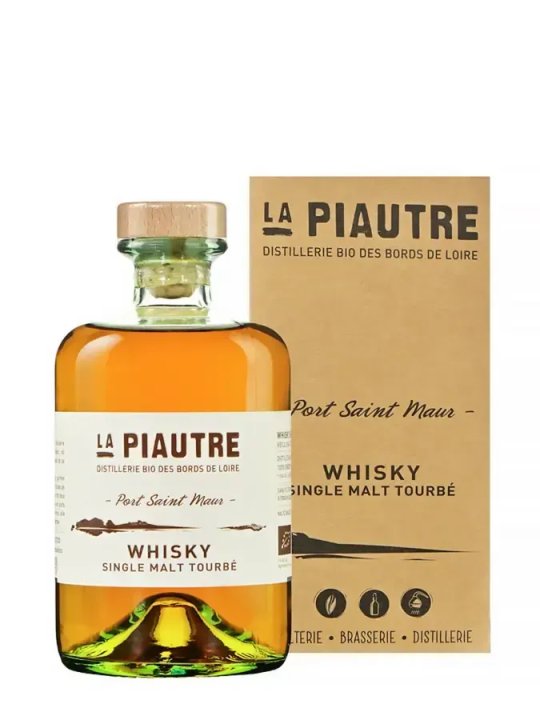 WHISKY SINGLE MALT TOURBE PORT SAINT MAUR 44,5