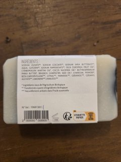 SAVON CHARBON VEGETAL PALMAROSA JOYA