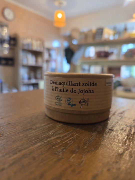 DEMAQUILLANT SOLIDE HUILE JOJOBA 40GR