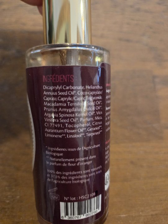 HUILE SECHE SCINTILLANT CHEVEUX ET CORPS JOYA 100ML