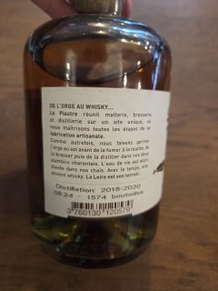 WHISKY SINGLE MALT TOURBE PORT SAINT MAUR 44,5