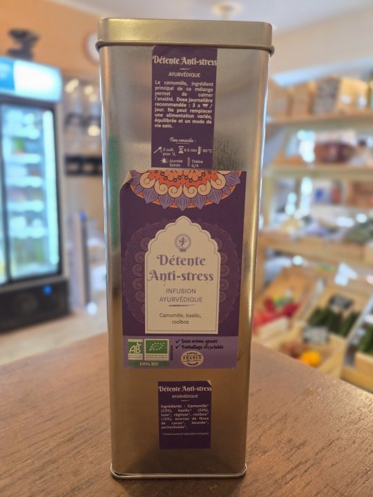 INFUSION AYURVEDIQUE DETENTE ANTI-STRESS VRAC COMPTOIRS