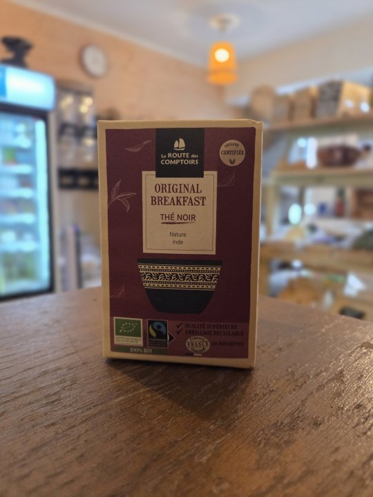 THE NOIR ORIGINAL BREAKFAST 20 INFUSETTES RTE DES COMPTOIRS
