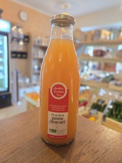 JUS DE POMME CITRON VERT JARDINS FRUITIERS 1L