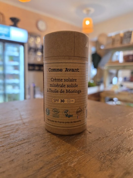 CREME SOLAIRE MINERALE SPF30 COMME AVANT