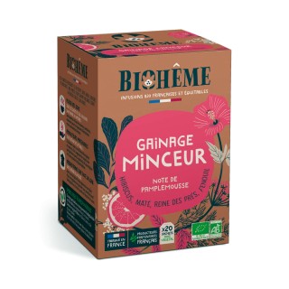 BIOHEME INFUSIONS DE 20 INFUSETTES GAINAGE MINCEUR